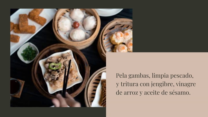 Bolas Chinas De Pescado Con Salsa Picant