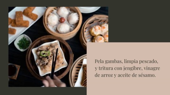 Bolas Chinas De Pescado Con Salsa Picant