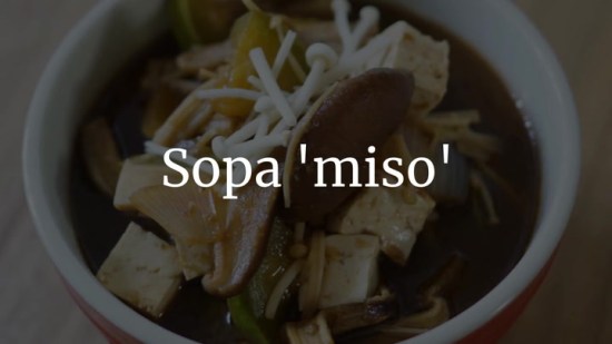 Sopa Miso