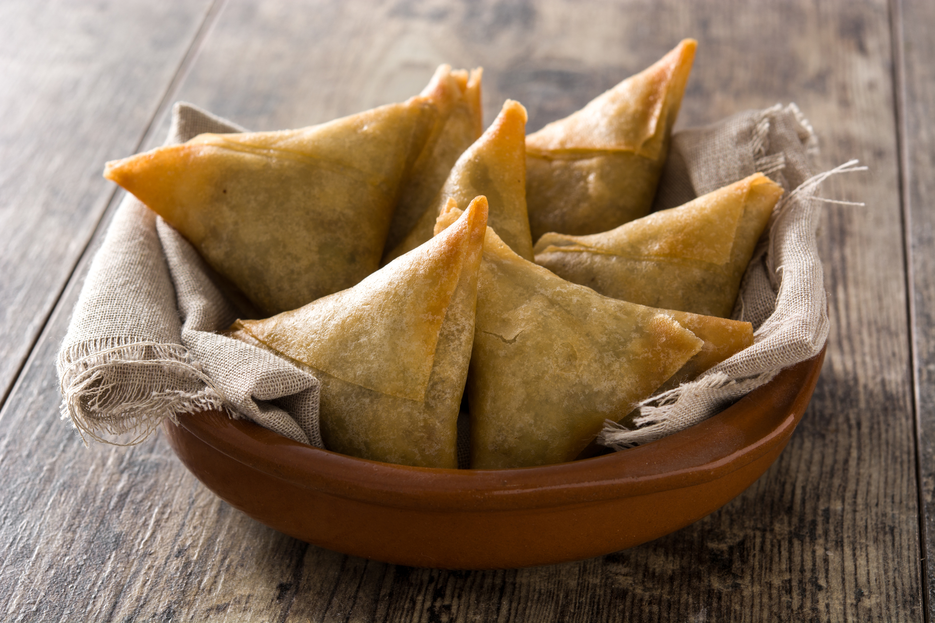 Samosas de la India