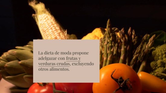 Frutas Y Verduras Crudas La Nueva Dieta