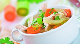 Deliciosa sopa de verduras para cuando hace frío.