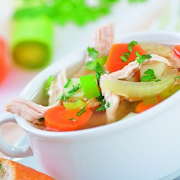 Deliciosa sopa de verduras para cuando hace frío.