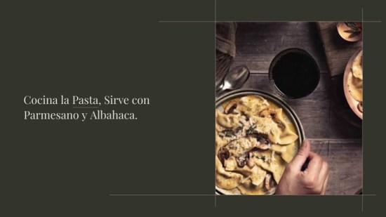 Raviolis De Setas Y Queso Ricota