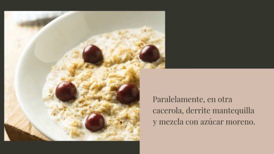 Porridge De Avena Con Pera Y Az Car Mor