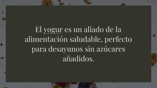 Desayunos Con Yogur Ideas Para Ir Varian