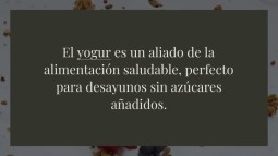 Desayunos Con Yogur Ideas Para Ir Varian