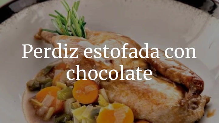 Perdiz Estofada Con Chocolate