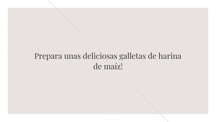 Galletas De Harina De Ma Z