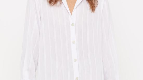 Camisa blanca de Cortefiel