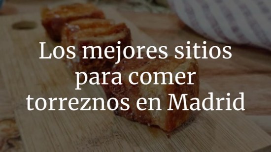 Los mejores sitios para comer torreznos en Madrid