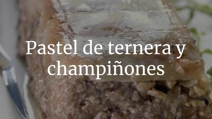 Pastel de ternera y champiñones
