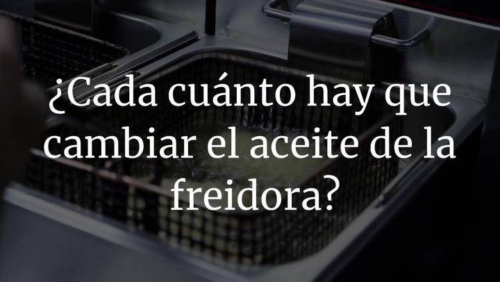 ¿Cada cuánto hay que cambiar el aceite de la freidora?
