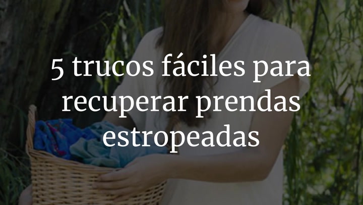 5 trucos fáciles para recuperar prendas estropeadas