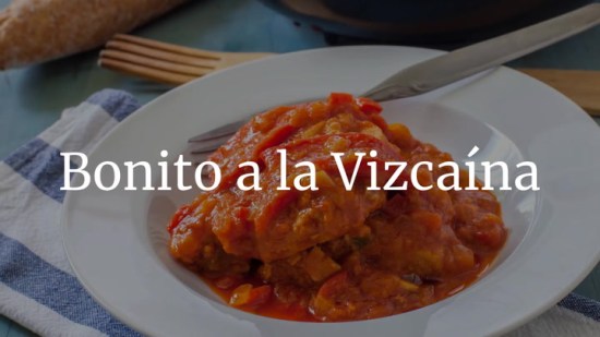 Bonito a la vizcaína