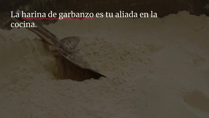Todo lo que puedes hacer con harina de garbanzo
