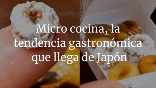 Micro cocina, la tendencia gastronómica que llega de Japón