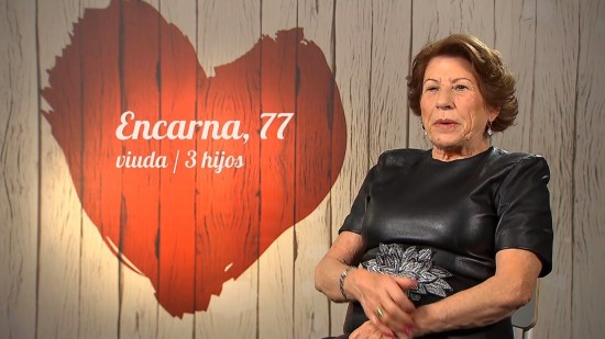 Encarna, en 'First Dates'