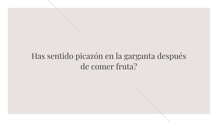 Quieres Saber Por Qu Algunas Frutas Nos