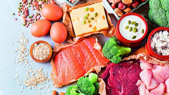 Comer saludable para engordar.