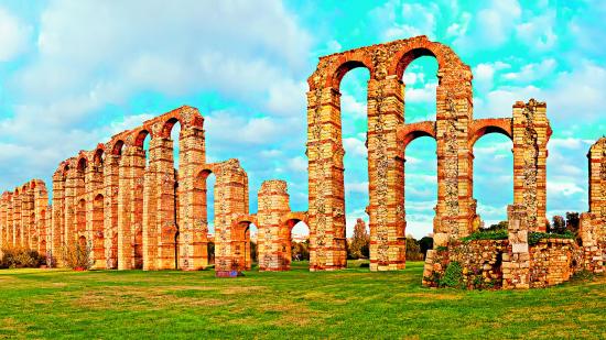 Acueducto de Los Milagros de Mérida