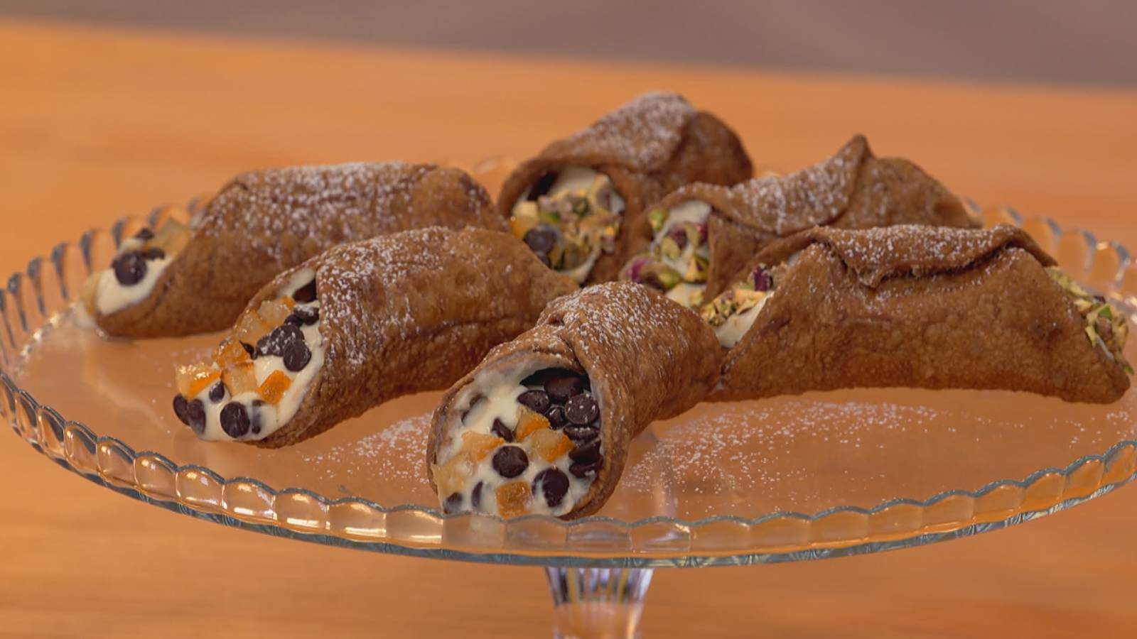 Cannolis sicilianos de Bake Off