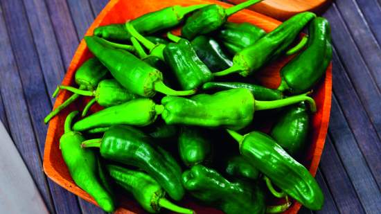 Pimientos de Padrón.