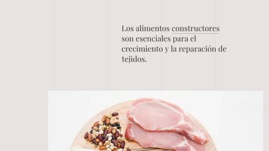 Alimentos Constructores Qu Son Y Por Qu