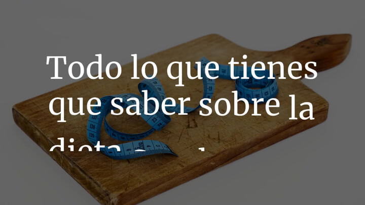 Todo lo que tienes que saber sobre la dieta South Beach