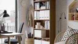 Estantería Billy en tono roble