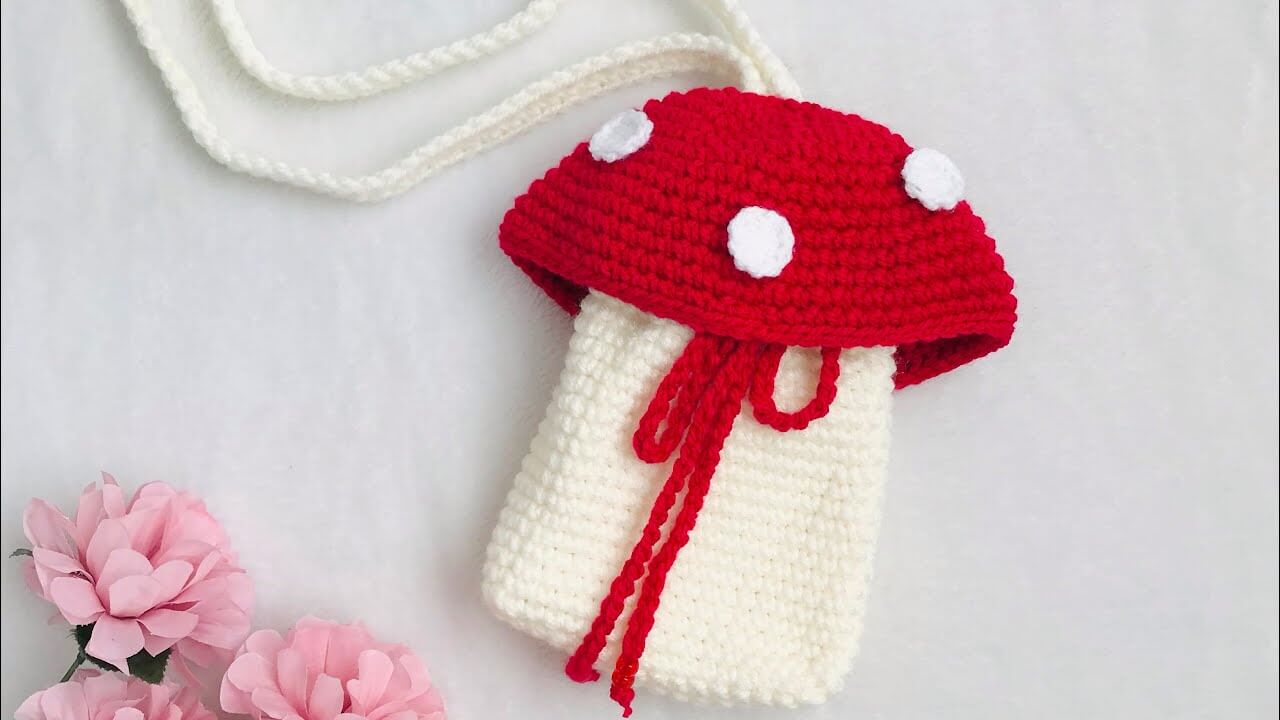 Bolso en forma de seta