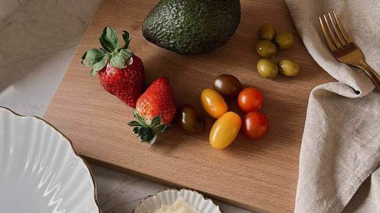 Ingredientes de la ensalada de Lucía Bárcena