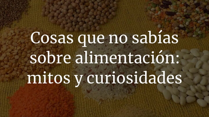 ¡Desmontando mitos alimenticios! No creas todo lo que oyes...