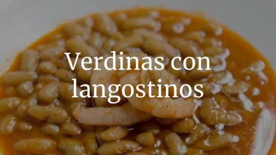 Verdinas Con Langostinos