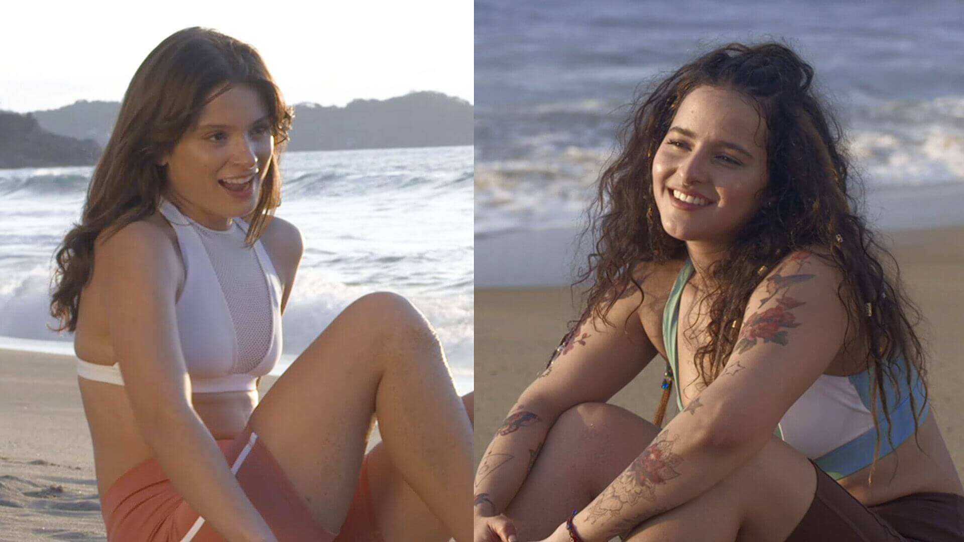 Roberta y Ana en 'Marea de pasiones'.