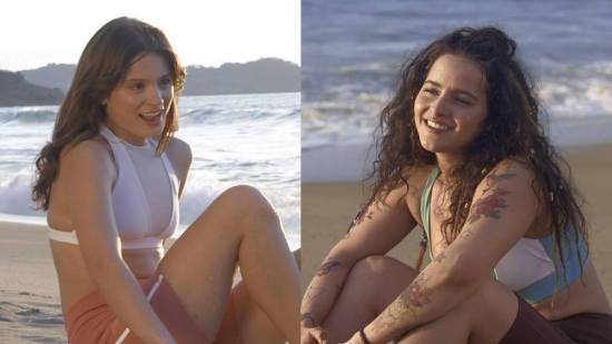 Roberta y Ana en 'Marea de pasiones'.