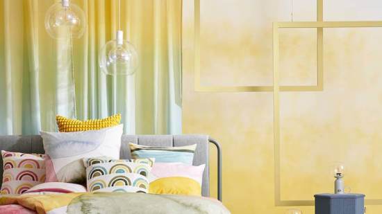 Cortinas coloridas de Ikea