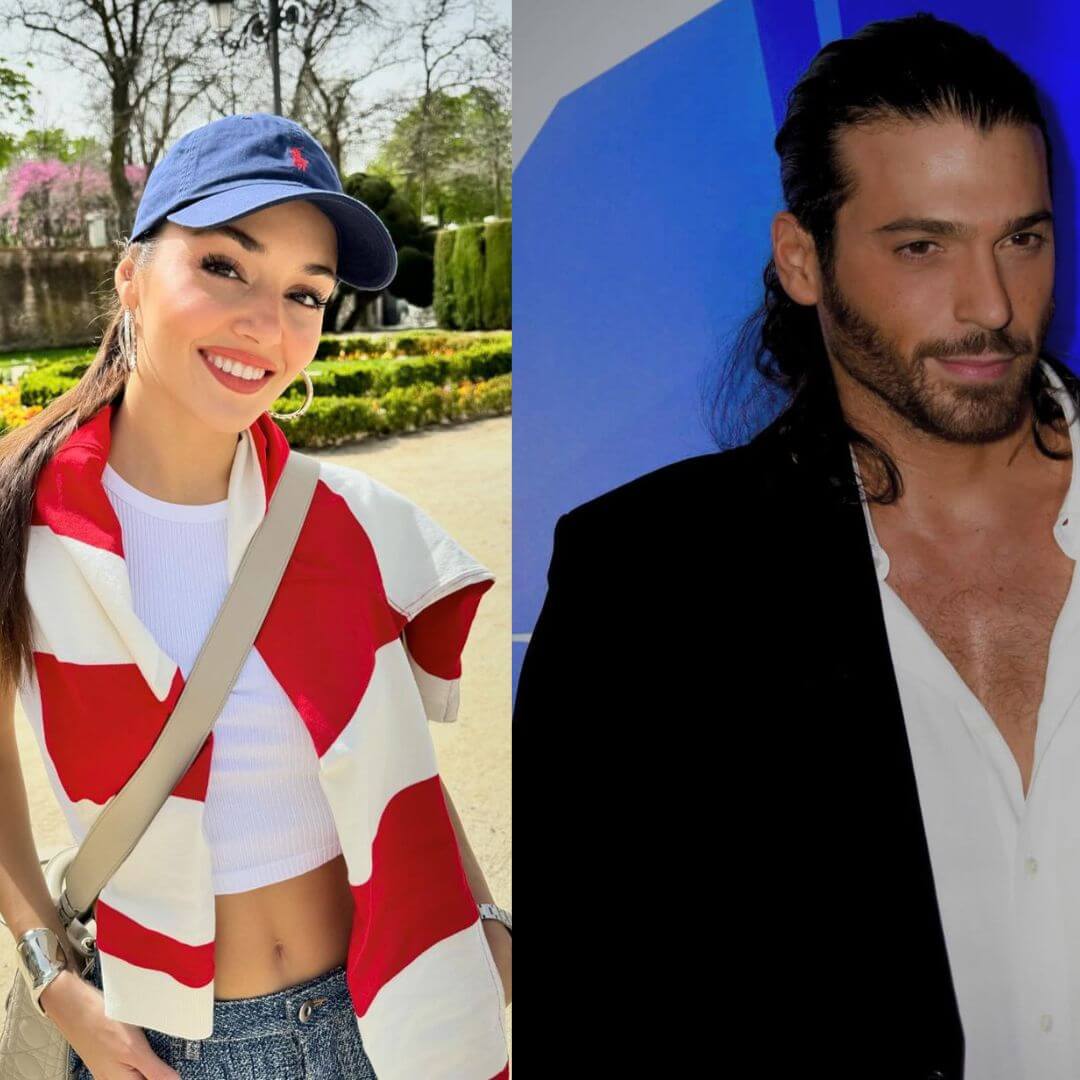 Hande Erçel y Can Yaman.