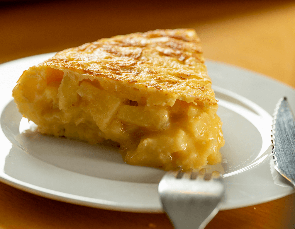 Receta de tortilla de patatas en airfryer