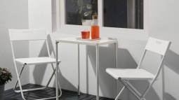 Mesa y sillas de terraza Fejan, de Ikea