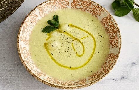 Sopa fría de melón