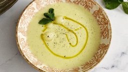 Sopa fría de melón