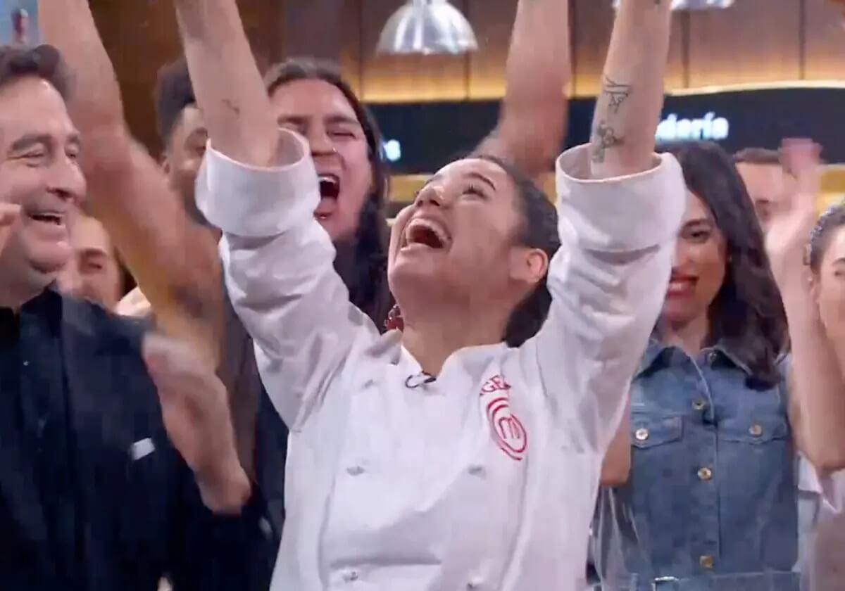 Angela ganadora de Masterchef
