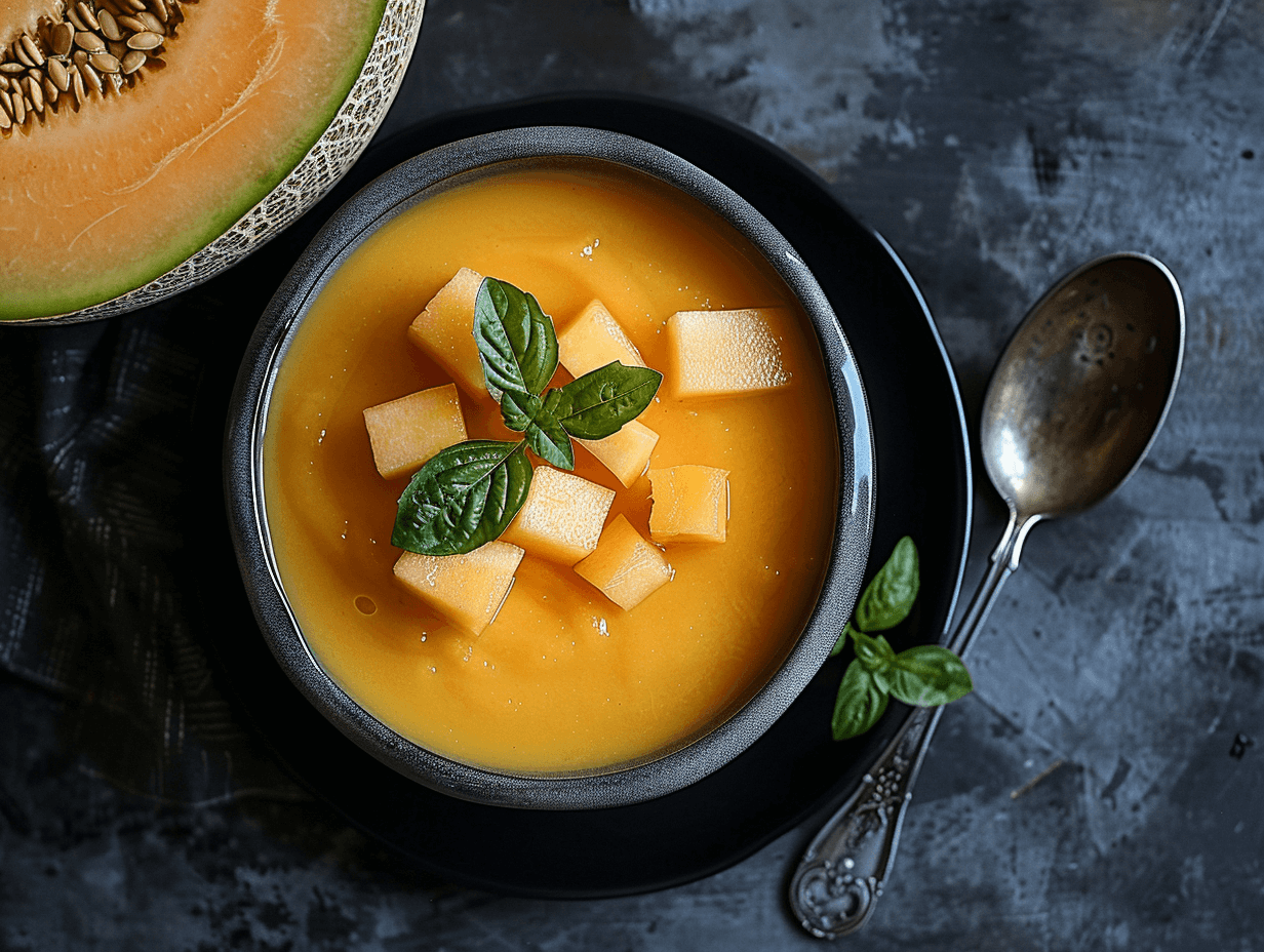 Sopa de melón