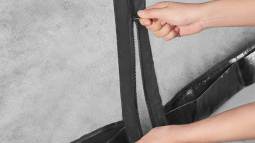 La mosquitera de Ikea se cierra con cremalleras