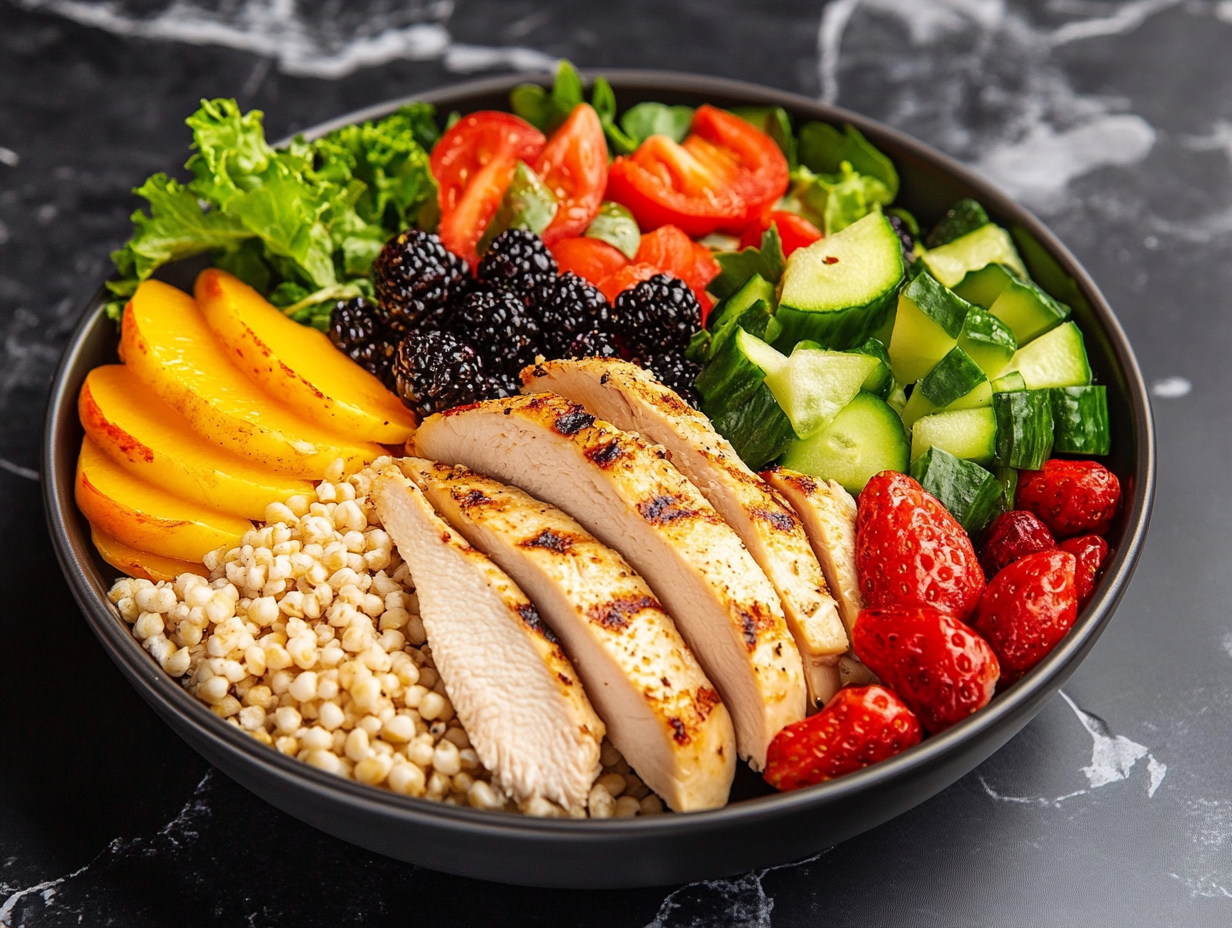 Un plato de comida saludable debe contener cuatro elementos imprescindibles, según Harvard