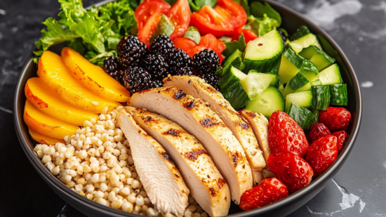 Un plato de comida saludable debe contener cuatro elementos imprescindibles, según Harvard