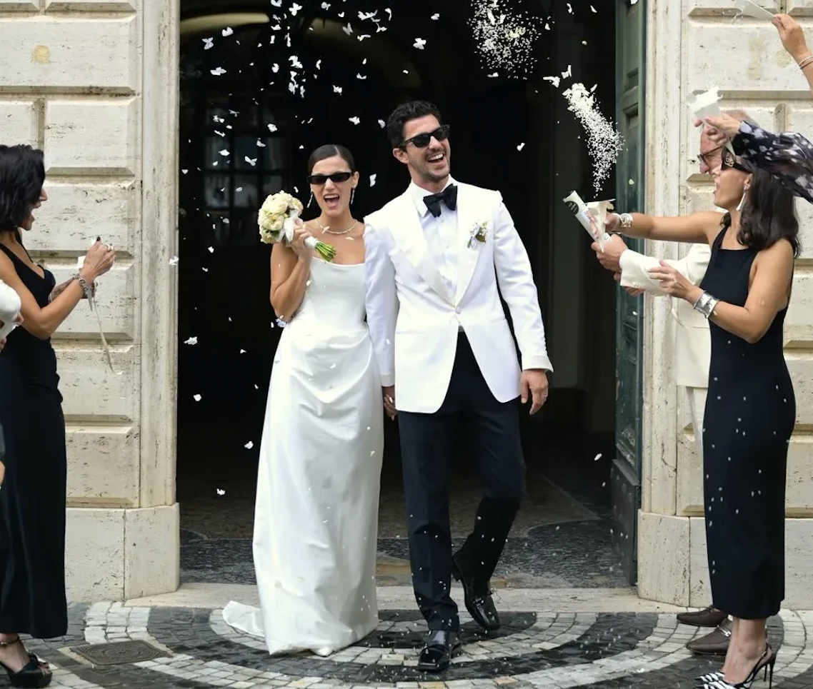 Pinar Deniz y Kaan Yildirim se casan en Roma