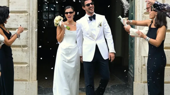 Pinar Deniz y Kaan Yildirim se casan en Roma