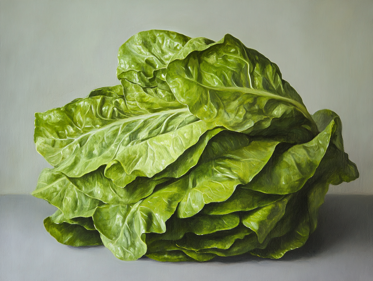 Un cogollo de lechuga